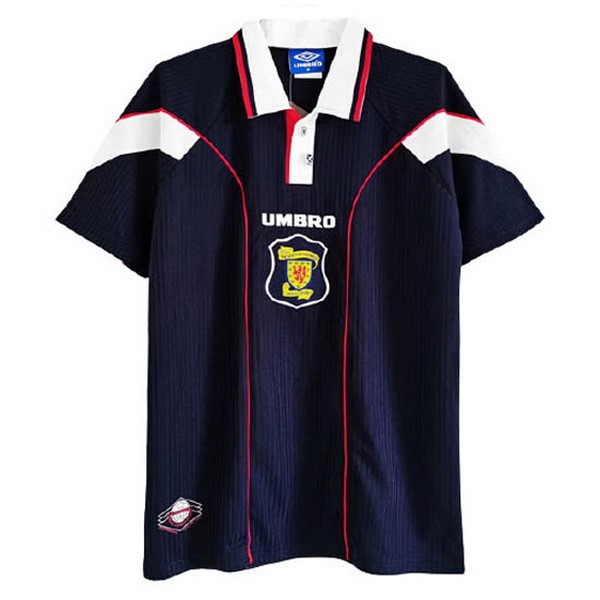 Tailandia Camiseta Escocia 1st Retro 1996 1998 Azul